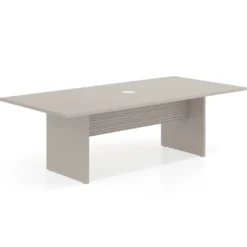 Mesa de Reuniones Rectangular Work Plus diseño rayado