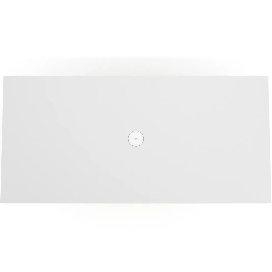Mesa de Reuniones Rectangular Work Plus estructura blanco mate
