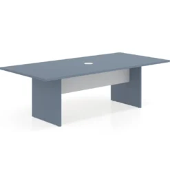 Mesa de Reuniones Rectangular Work Plus diseño bicolor