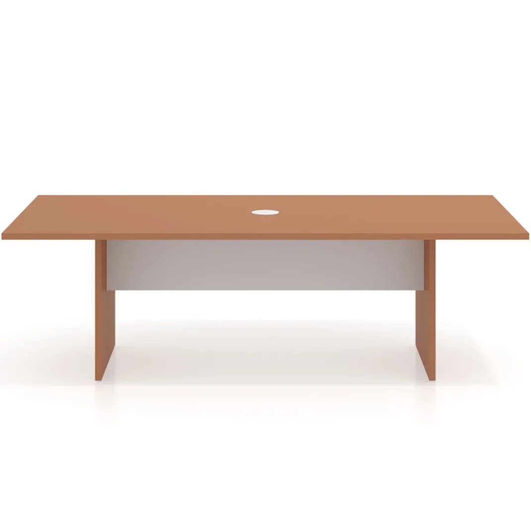 Mesa de Reuniones Rectangular Work Plus diseño bicolor