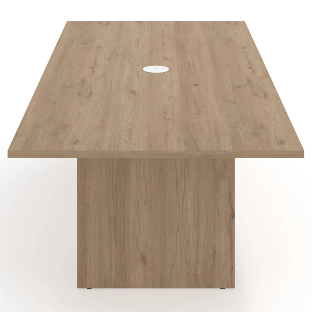 Mesa de Reuniones Rectangular Work Plus estructura naturale