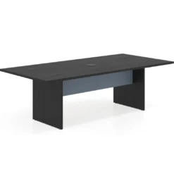Mesa de Reuniones Rectangular Work Plus estructura bocamina
