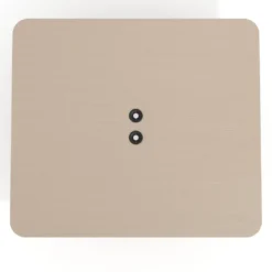 Mesa de reuniones Tekno fondo 140, patas aluminio inyectado, estructura negra