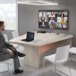 Mesa de Videoconferencias WorkPlus estructura california
