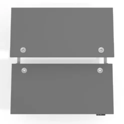 Mesa Multipuesto Elevable eléctrica Erghos Motion estructura aluminio 4 cantos curvos