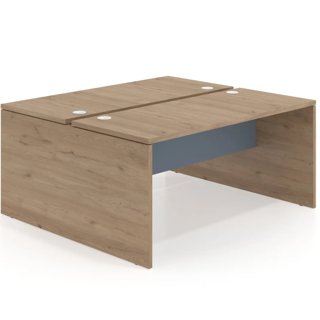 Mesa Multipuesto Work Bench fondo 142 estructura naturale