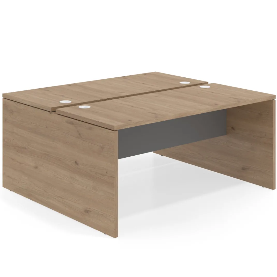 Mesa Multipuesto Work Bench fondo 142 estructura naturale