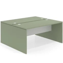 Mesa Multipuesto Work Bench fondo 142 diseño bicolor
