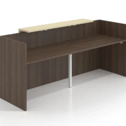 Mostrador doble con encimera larga, estructura Mistral