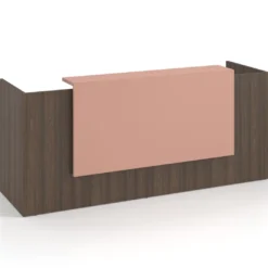 Mostrador doble con encimera larga, estructura Mistral