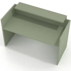 Mostrador individual encimera larga estructura Mistral