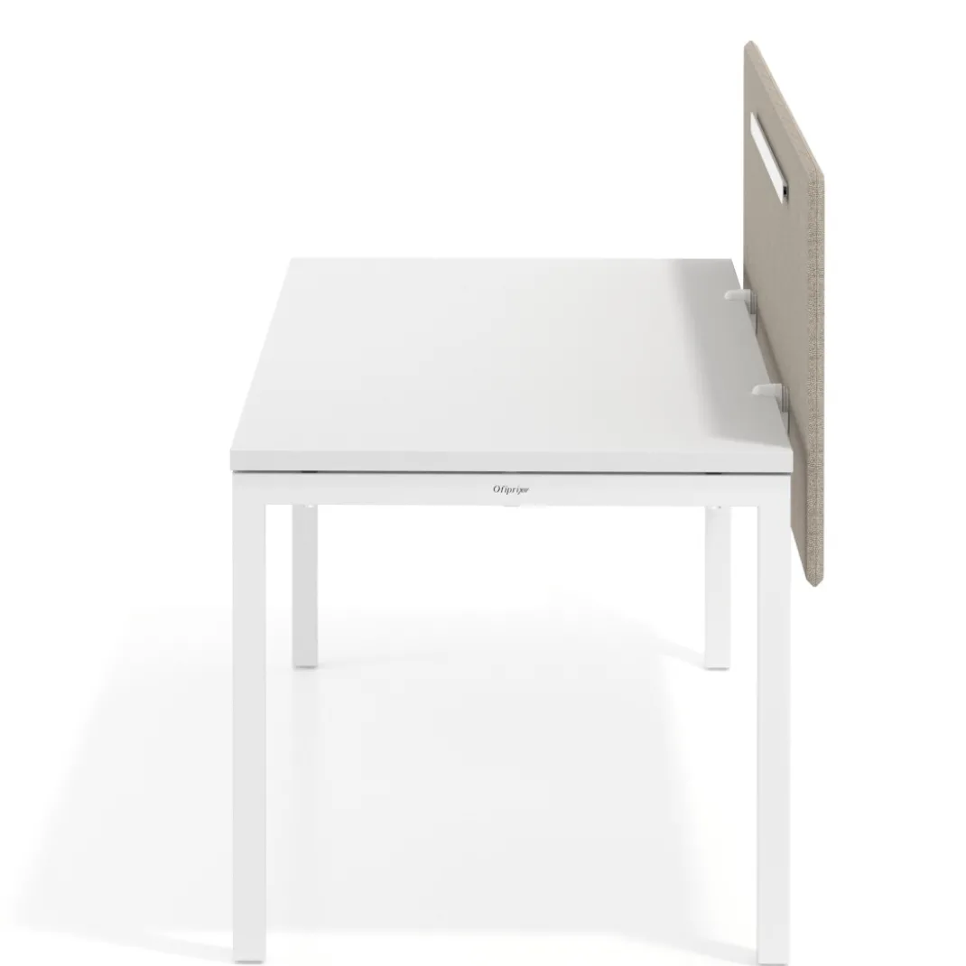 Pantalla acústica Hover XL con guía de aluminio, tapizado PET