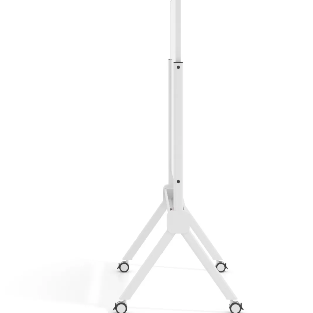 Pizarra Magnética móvil de doble cara Flex, cristal, bastidor de aluminio