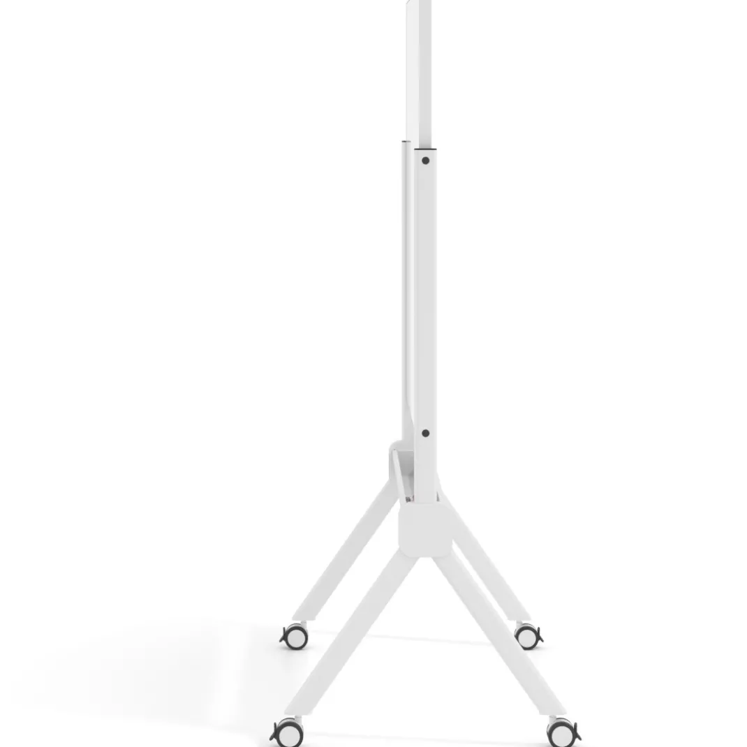 Pizarra Magnética móvil de doble cara Flex, cristal, bastidor de aluminio