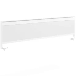 Separador de aluminio Wall para mesa multipuesto en melamina