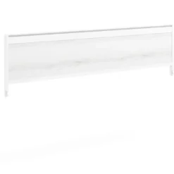 Separador de aluminio Wall para mesa multipuesto en melamina