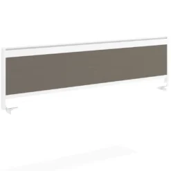 Separador de aluminio Wall para mesa multipuesto en melamina