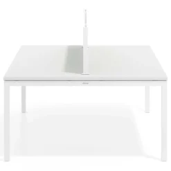 Separador de aluminio Wall para mesa multipuesto en melamina