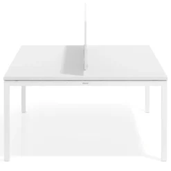 Separador mesa coworking Hover en melamina