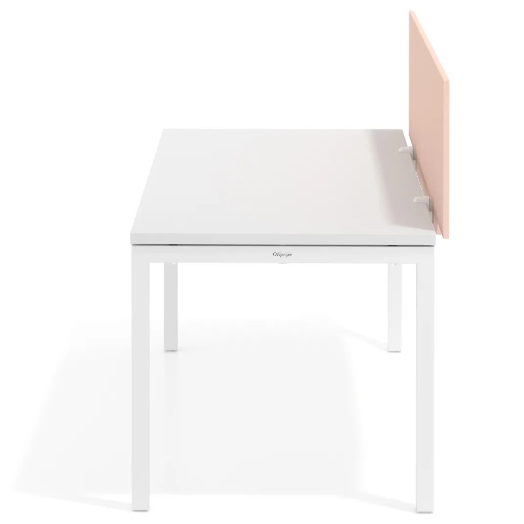 Separador mesa frontal Hover en melamina