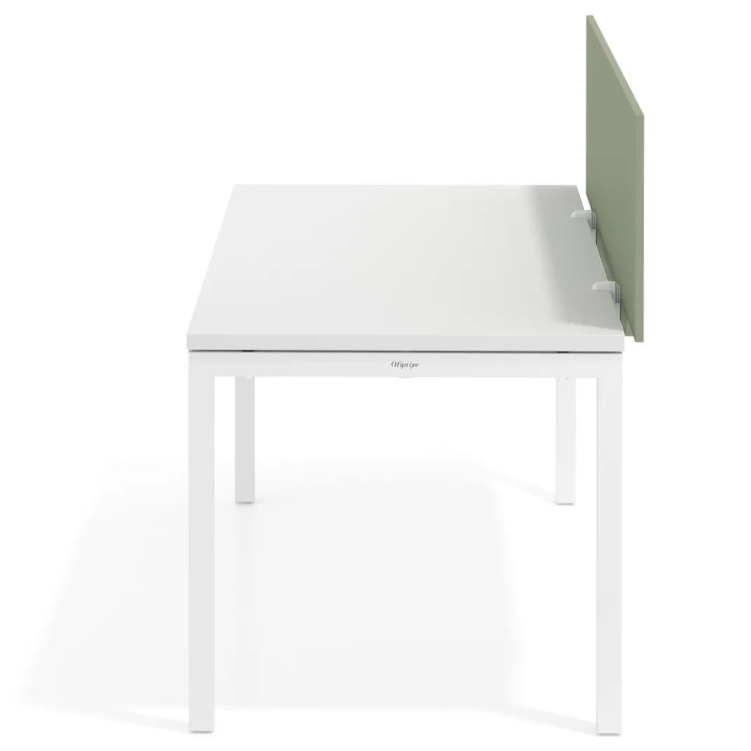 Separador mesa frontal Hover en melamina