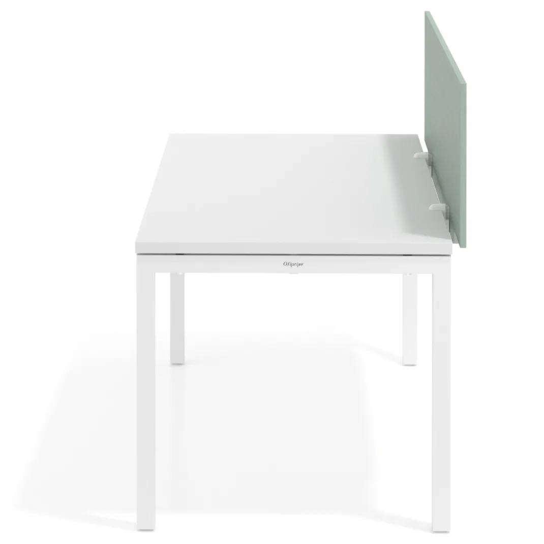 Separador mesa frontal Hover en melamina