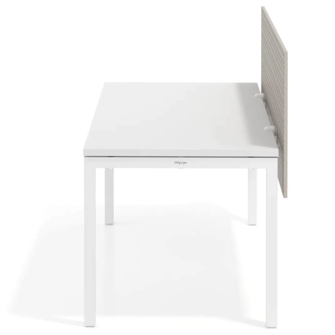 Separador mesa frontal XL Hover en melamina