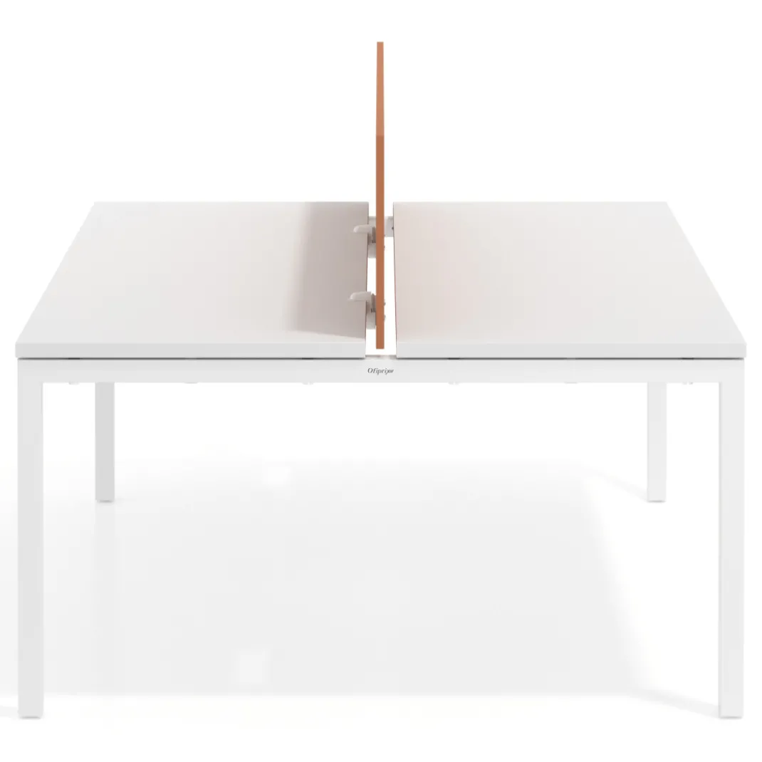 Separador mesa multipuesto Hover en melamina