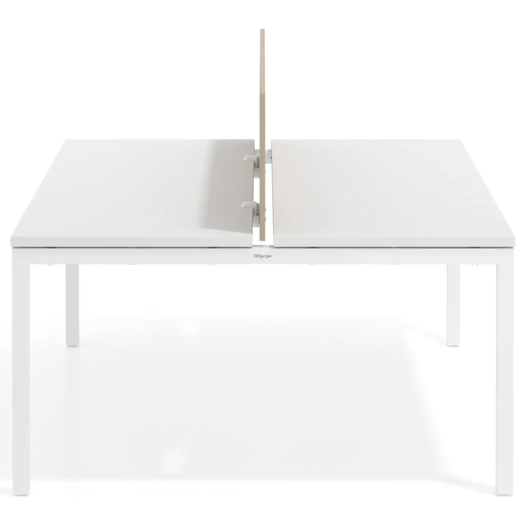 Separador mesa multipuesto Hover en melamina