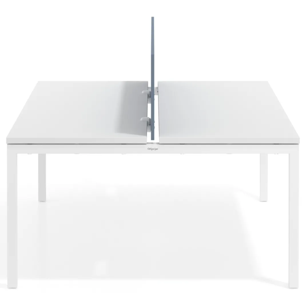 Separador mesa multipuesto Hover en melamina