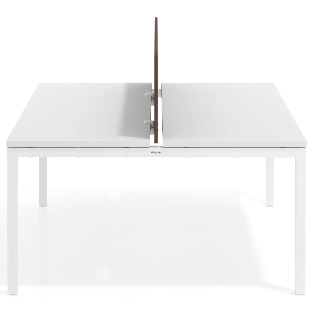 Separador mesa multipuesto Hover en melamina
