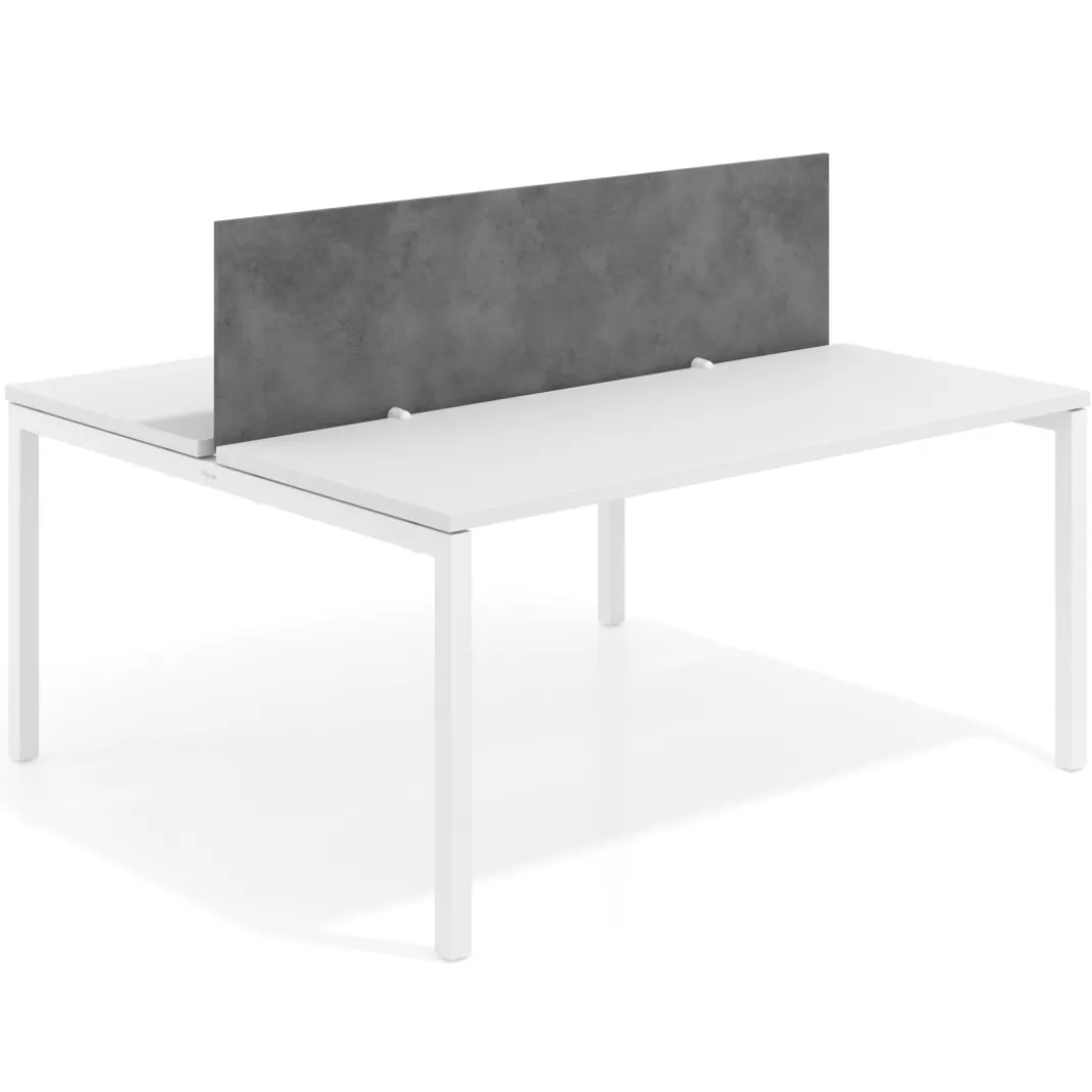 Separador mesa multipuesto Hover en melamina