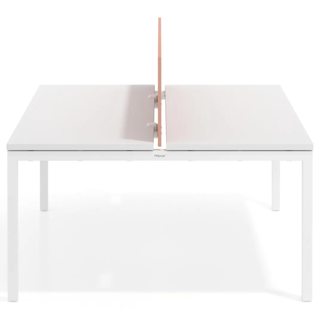 Separador mesa multipuesto Hover en melamina
