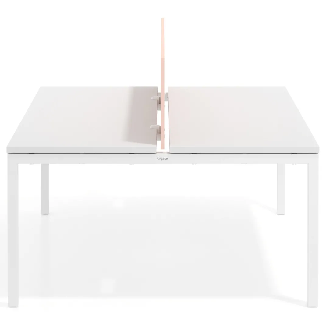 Separador mesa multipuesto Hover en melamina