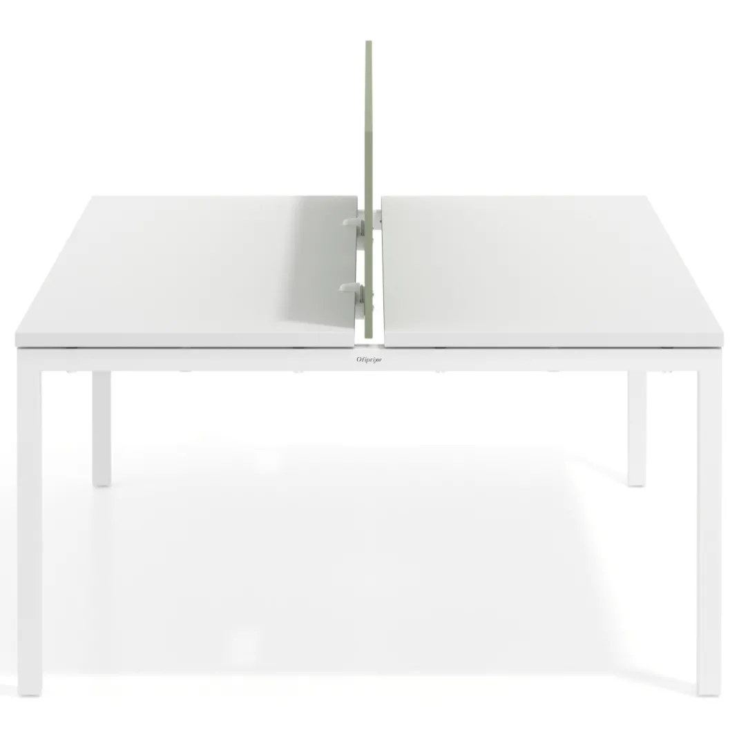 Separador mesa multipuesto Hover en melamina