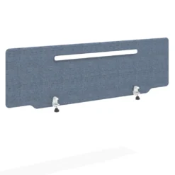 Separador mesa multipuesto Hover tapizado con guia de aluminio