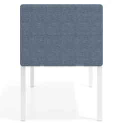 Separador para mesa individual lateral móvil tapizado PET
