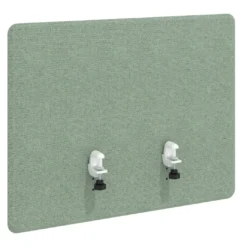 Separador para mesa individual lateral móvil tapizado PET