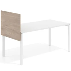 Separador para mesa individual lateral móvil en melamina