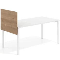 Separador para mesa individual lateral móvil en melamina
