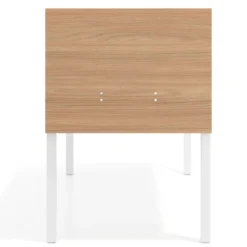 Separador para mesa individual lateral móvil en melamina