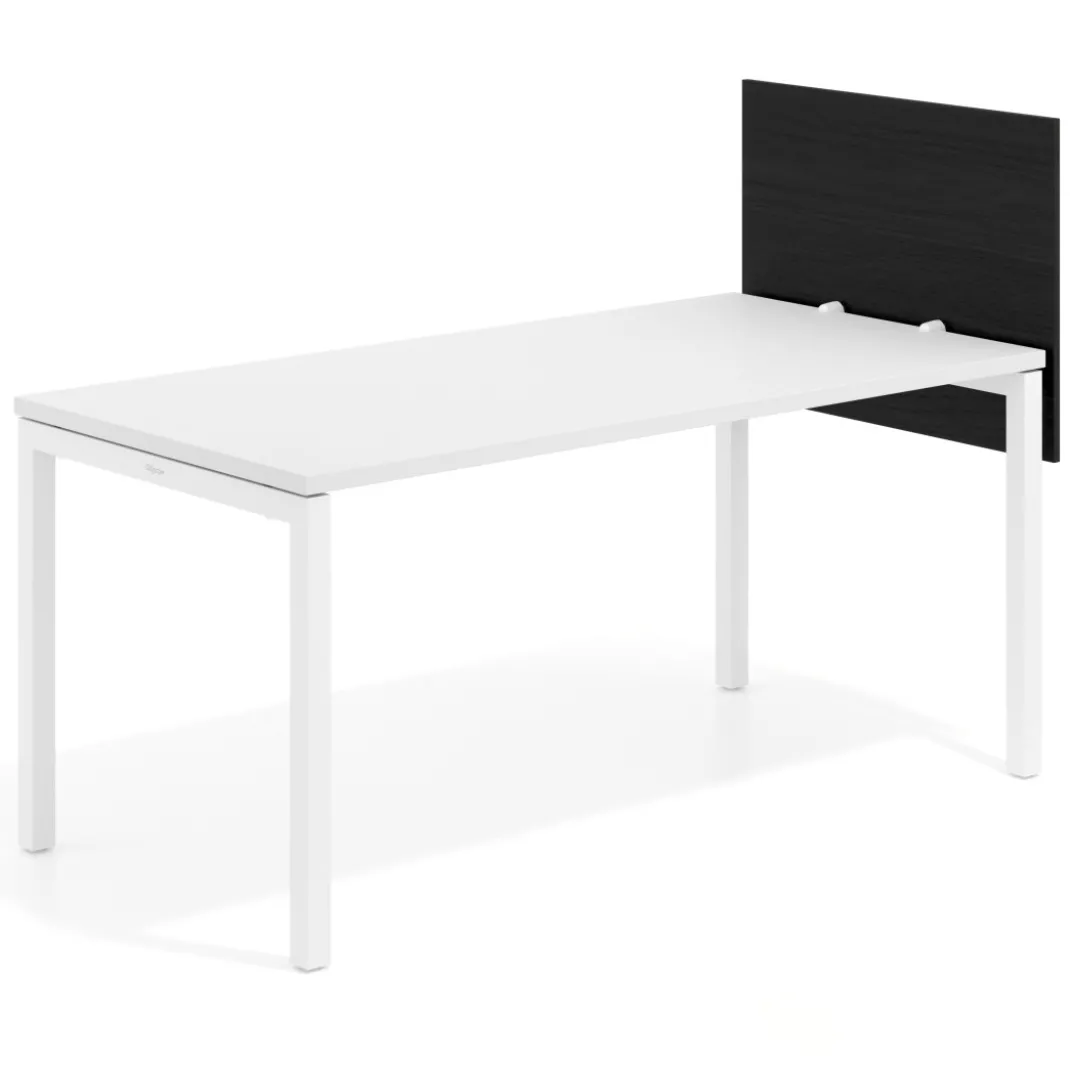 Separador para mesa individual lateral móvil en melamina