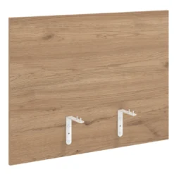 Separador para mesa individual lateral fijo en melamina