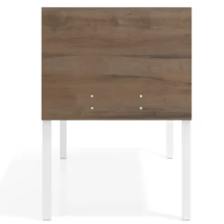 Separador para mesa individual lateral fijo en melamina