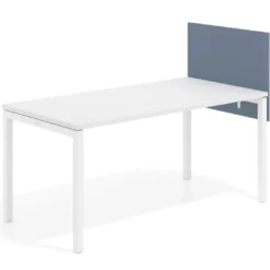 Separador para mesa individual lateral fijo en melamina