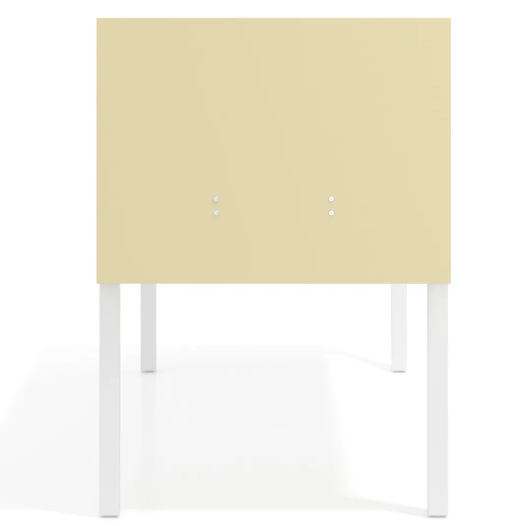 Separador para mesa individual lateral móvil en melamina