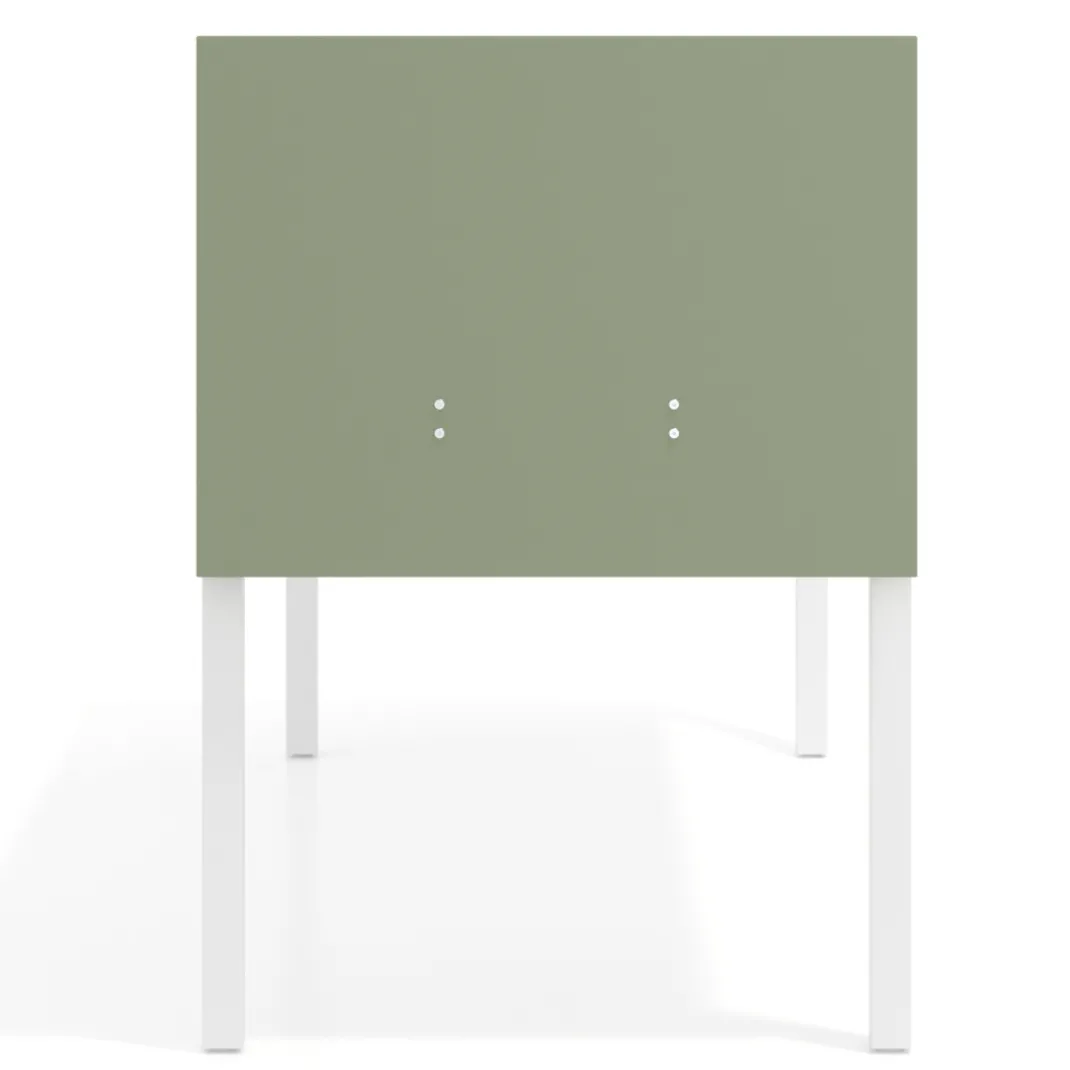 Separador para mesa individual lateral móvil en melamina