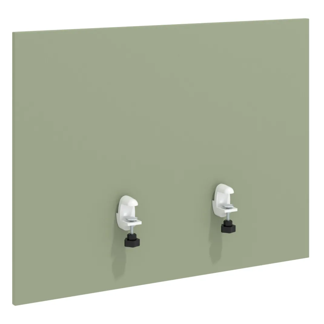 Separador para mesa individual lateral móvil en melamina