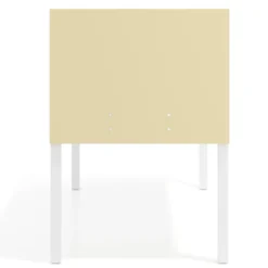 Separador para mesa individual lateral fijo en melamina