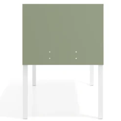 Separador para mesa individual lateral fijo en melamina